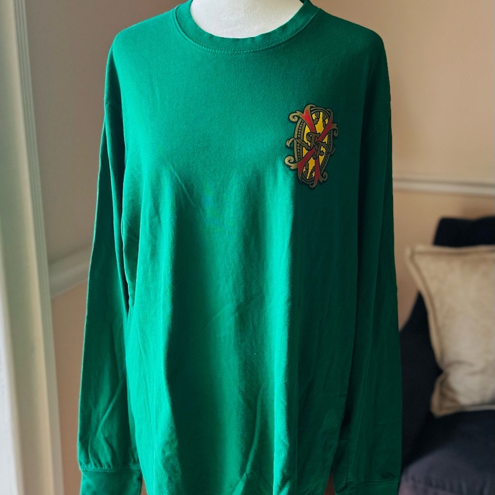 Arturo Fuente Opus X Men’s Long Sleeve Green T Shirt